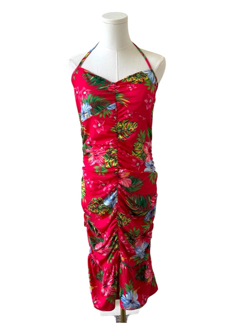 SHEIN Halter Beach Vibe Dress